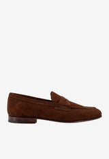 Church's Suede Logo Loafers Brown EDB1409CA_F0AXO_Brown_29839985