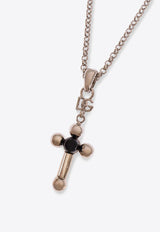 Dolce & Gabbana Cross Chain-Link Necklace Silver WNR5M2W111187655_Silver_29841709