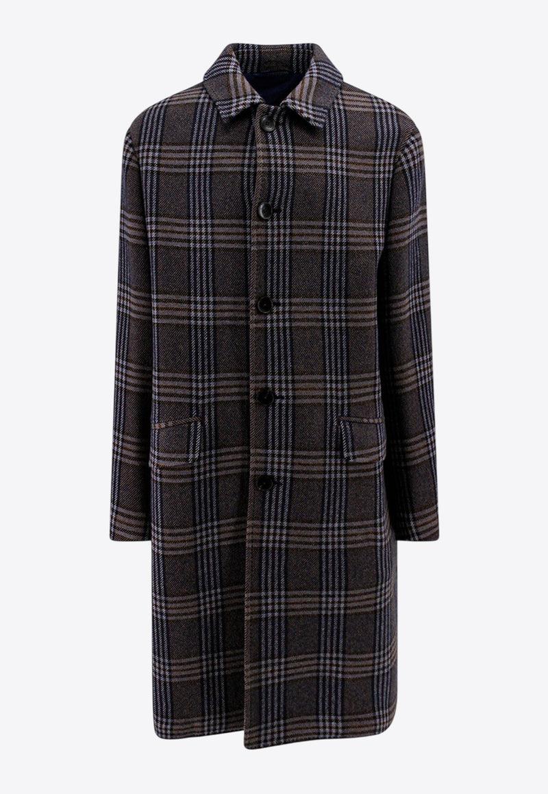 Etro Prince of Wales Single-Breasted Coat Multicolor 1C5020018_0200_MultiColour_29838931