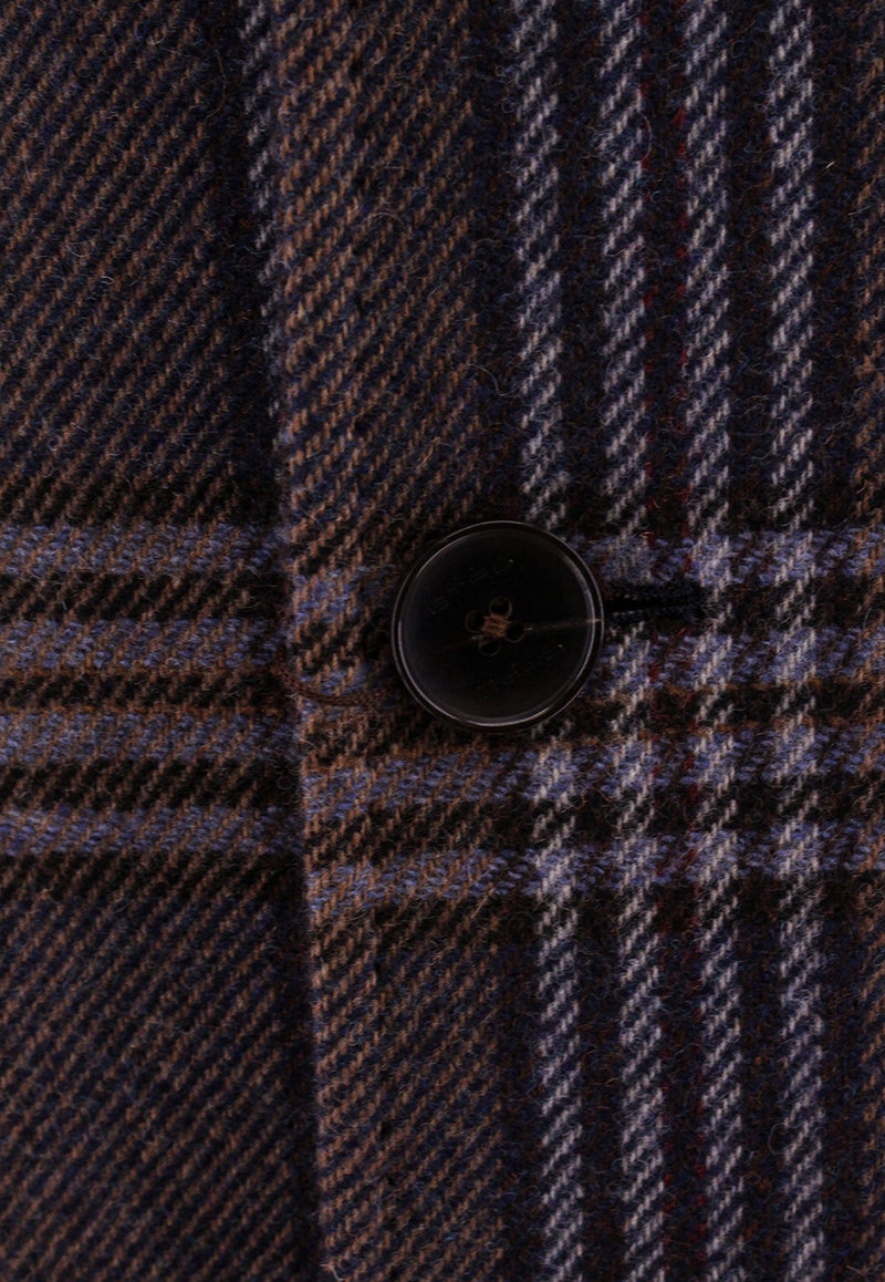 Etro Prince of Wales Single-Breasted Coat Multicolor 1C5020018_0200_MultiColour_29838931