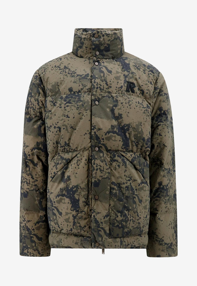 Represent Camouflage Padded Jacket Green MP100211_CAMO_Green_29844615