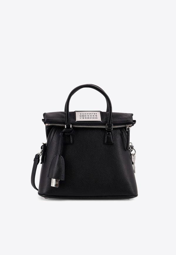 Maison Margiela 5AC East-West Leather Handbag Black SB1WG0037P5348_T8013_Black_31299776