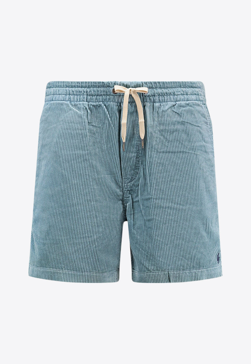 Polo Ralph Lauren Prepster Logo Corduroy Shorts Blue 710800214_029_Clear Blue_30897246