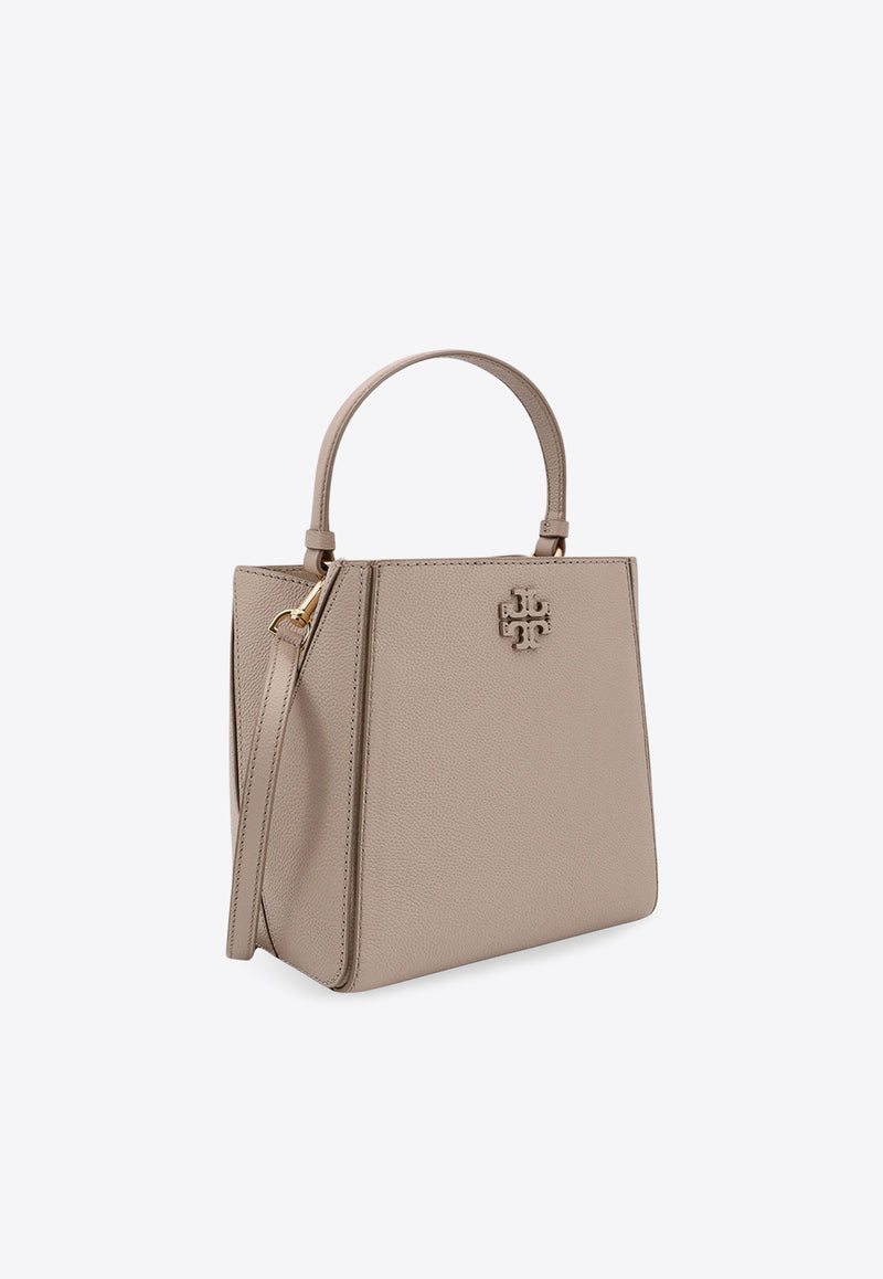 Tory Burch McGraw Leather Bucket Bag Beige 158500200_Fresh Clay_29841140