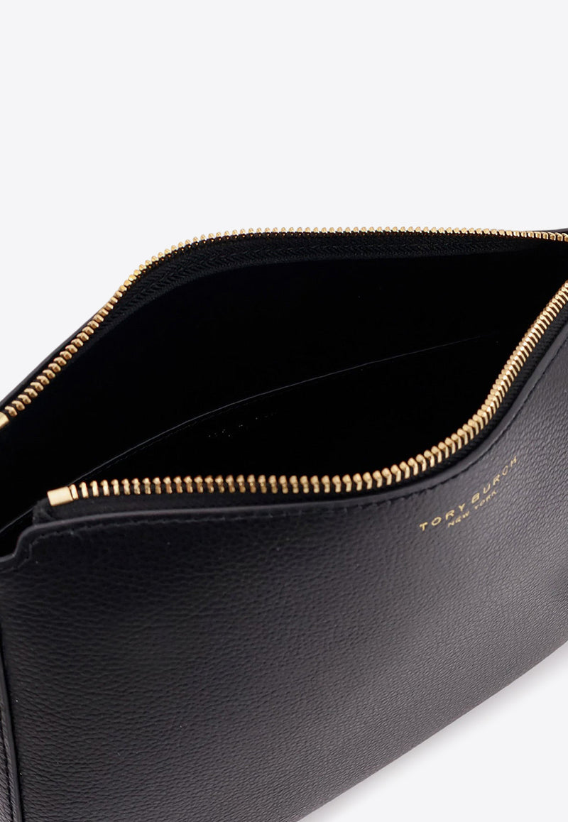 Tory Burch Perry Leather Shoulder Bag Black 175544001_Black_29842235