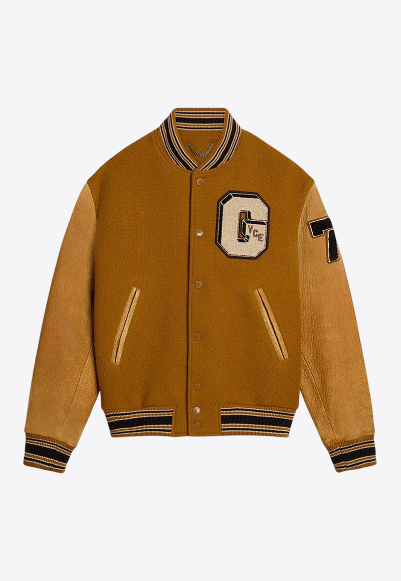 Golden Goose DB Aleandro Bomber Jacket Brown GMP00834P00216755175_WOOD THRUSH_29857208
