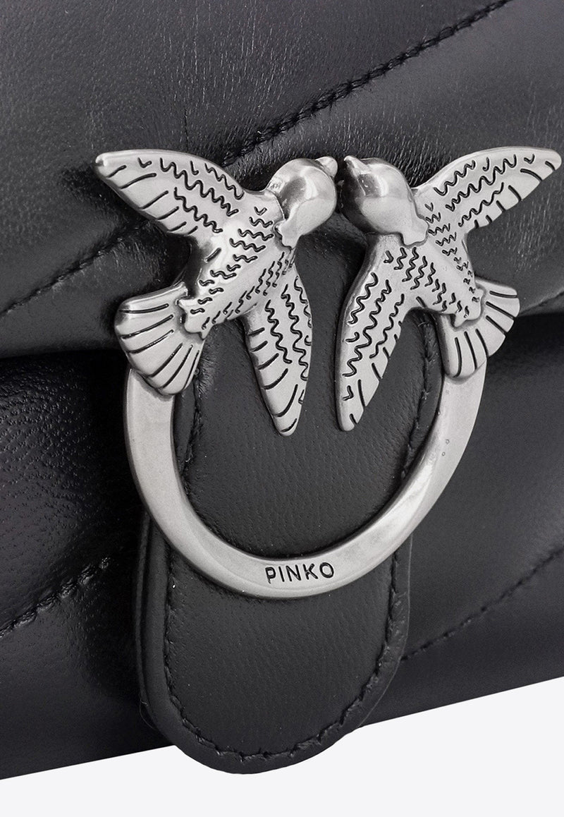 PINKO Mini Love Puff Shoulder Bag  Black 100039A0F2_Z99O_Black_29839190