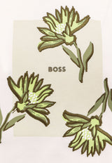 Hugo Boss Embroidered Logo T-shirt White 50536763_100_White_30898110