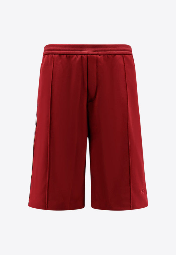 Adidas X Wales Bonner Elastic-Waist Bermuda Shorts Red JM8211_CBURGU_Red_29838082