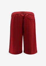 Adidas X Wales Bonner Elastic-Waist Bermuda Shorts Red JM8211_CBURGU_Red_29838082