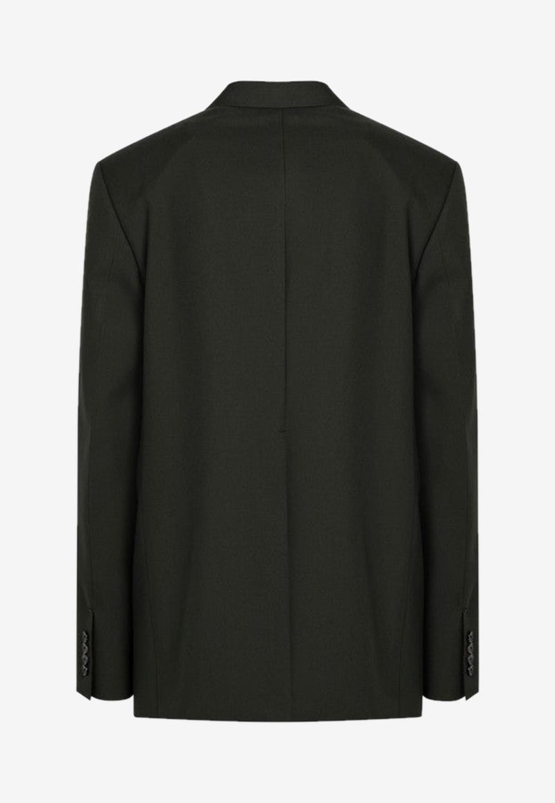 Gucci Double-Breasted Wool Blazer Green 824153Z7AL3/Q_GUC-3710