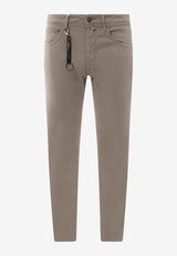 Incotex Embossed Logo Slim Pants Gray BDPS0003305S_905_Grey_29846102