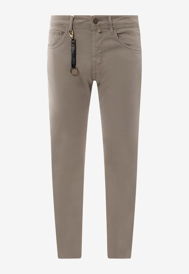 Incotex Embossed Logo Slim Pants Gray BDPS0003305S_905_Grey_29846102