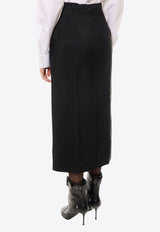 Alexander McQueen Upside-down Slashed Wool Midi Skirt Black 769017QJACX_1000_Black_29856873
