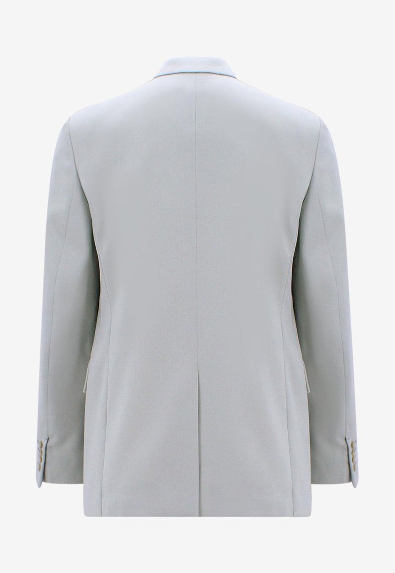 Lanvin Wool Single-Breasted Blazer Green RMJA00174885_401_Green_29845411