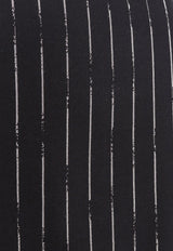 Alexander McQueen Broken Pinstripe Midi Pencil Skirt Black 769333QJADN_1080_Black_29857053
