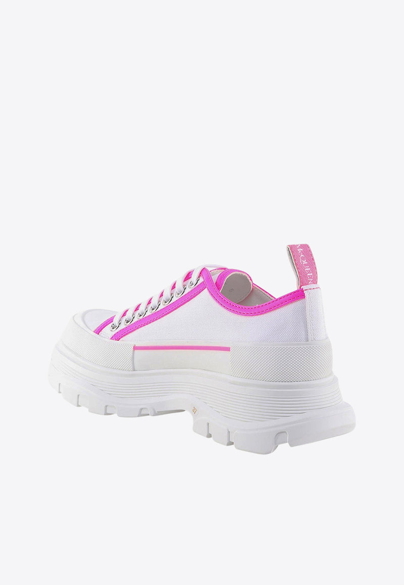 Alexander McQueen Tread Slick Low-Top Sneakers White 697074W4MV5_9895_White_29857071