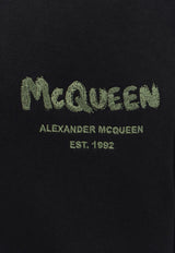 Alexander McQueen Reversible Graffiti Zip-Up Jacket Black 766091QTAAR_0519_Black_29857247