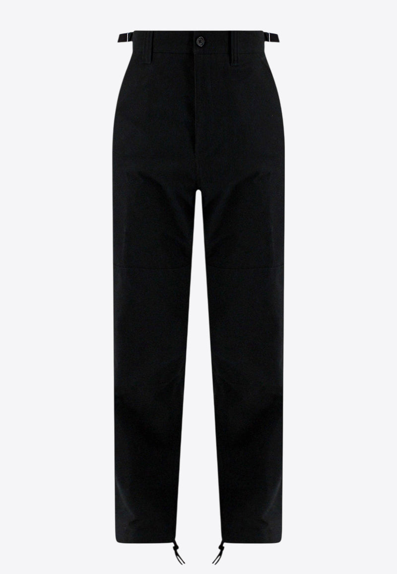 Alexander McQueen Straight-Leg Pants Black 724285QUS03_1000_Black_29856963