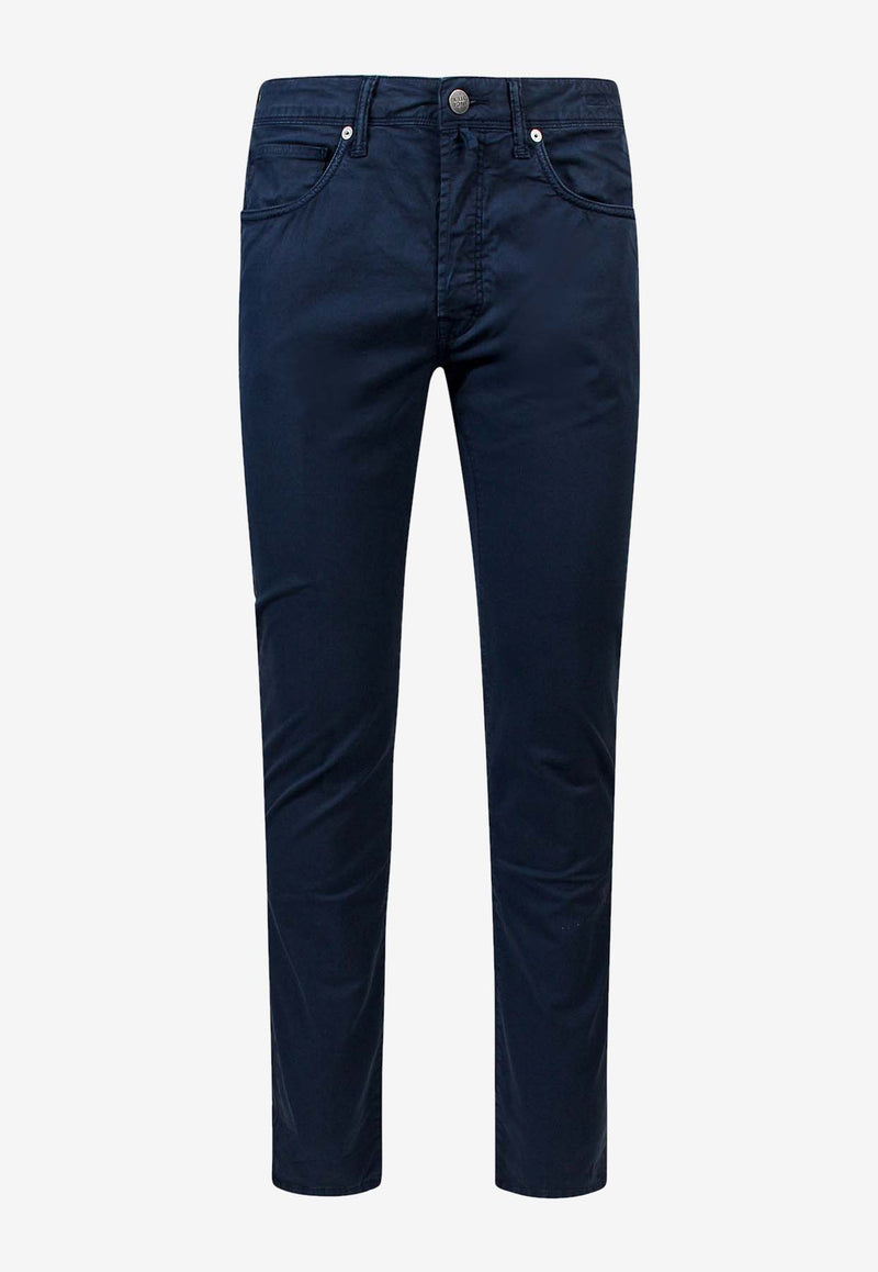 Incotex Logo Patch Slim Jeans Blue BDPS000306510V_866_Blue_29848544