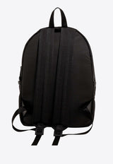 Alexander McQueen Graffiti Logo Metropolitan Backpack Black 6464571AABW_1073_Black_29856868