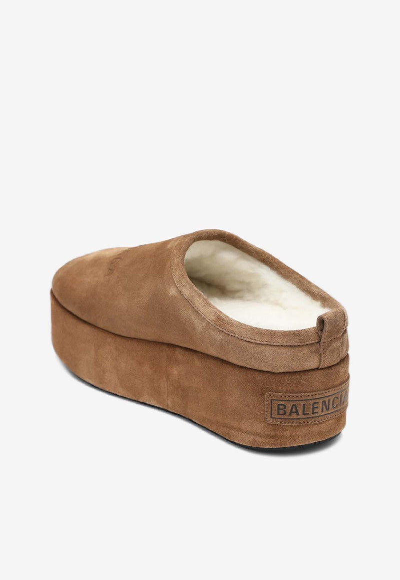 Balenciaga Alaska Soft Platform Clogs  Brown 825258WBFC1/R_BALEN-2200