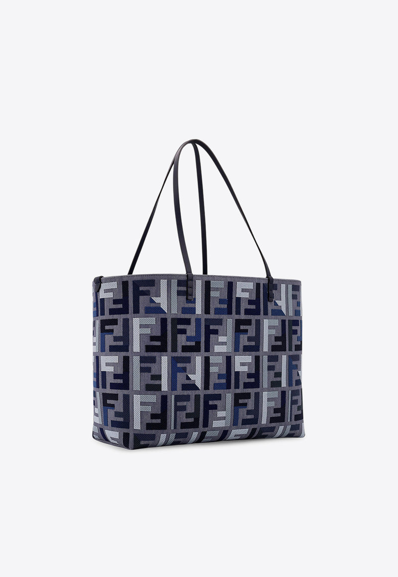 Fendi Monogram Tote Bag Blue 8BH425AV11F1LAZ_MIRTO+MLC+OS_29851551