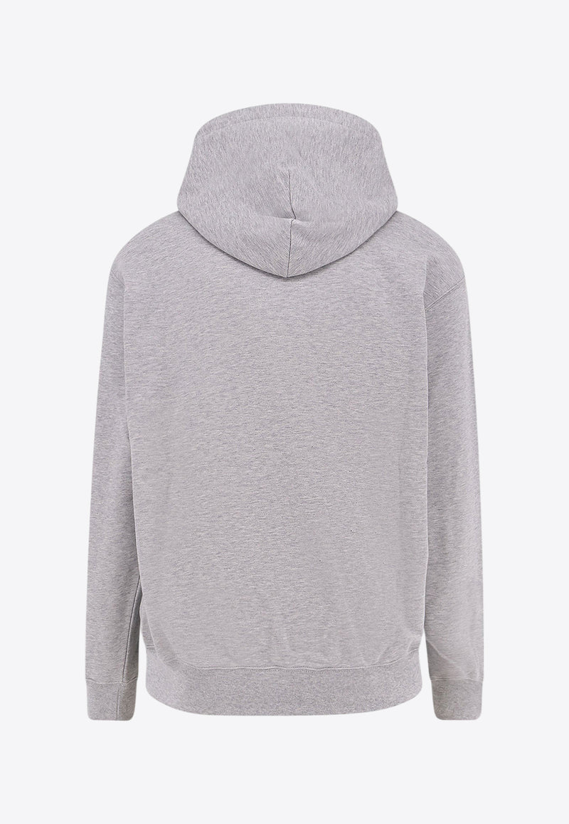 Gucci Interlocking G Print Drawstring Hoodie Gray 788771XJHDP1230_GREY MELANGE/MC_29851505