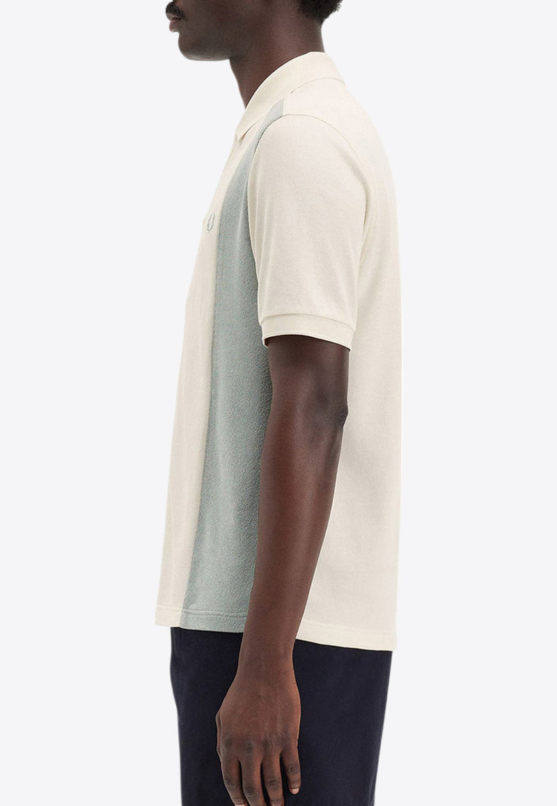 Fred Perry Polo T-shirt with Towel Inserts Cream M7807_170_Beige_29848135