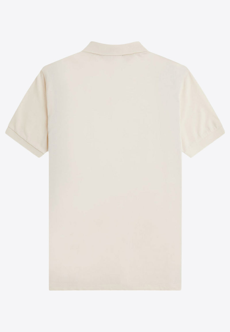 Fred Perry Polo T-shirt with Towel Inserts Cream M7807_170_Beige_29848135