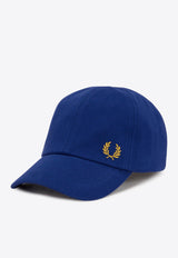 Fred Perry Logo Embroidered Baseball Cap Blue HW6726_Y47_SHDCOBAL/HNYCMB_29845617