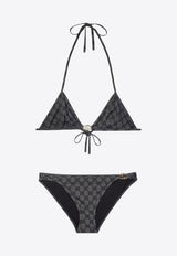 Gucci GG Supreme Halterneck Bikini Black 688999XHAK31000_Black_29852001