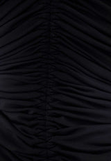 Alaïa Ruched Crewneck Top Black AA9H1248J050B995_NOIR ALAIA_29838119