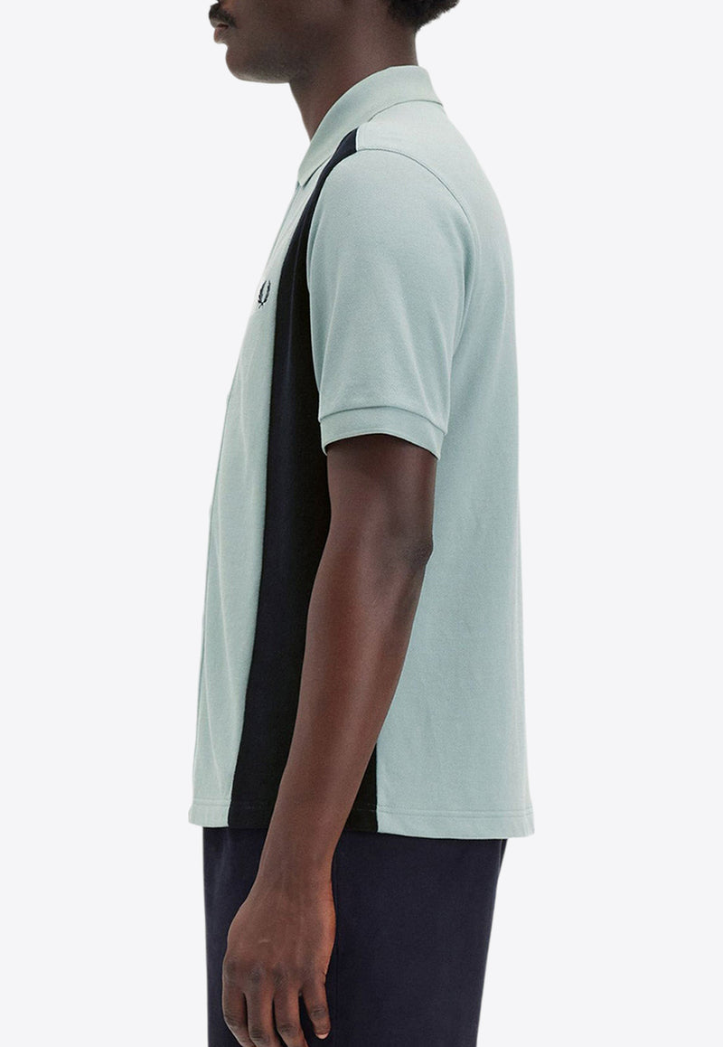 Fred Perry Polo T-shirt with Towel Inserts Light Blue M7807_959_Blu_29848139