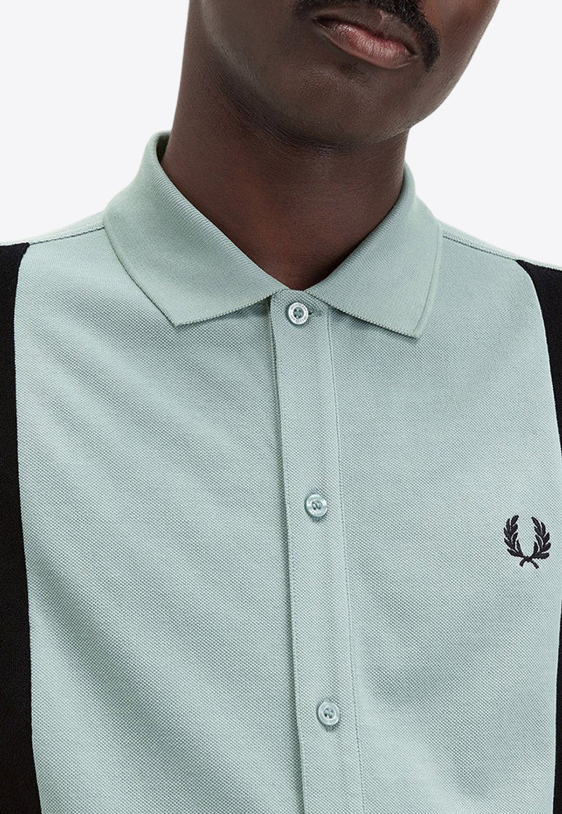 Fred Perry Polo T-shirt with Towel Inserts Light Blue M7807_959_Blu_29848139