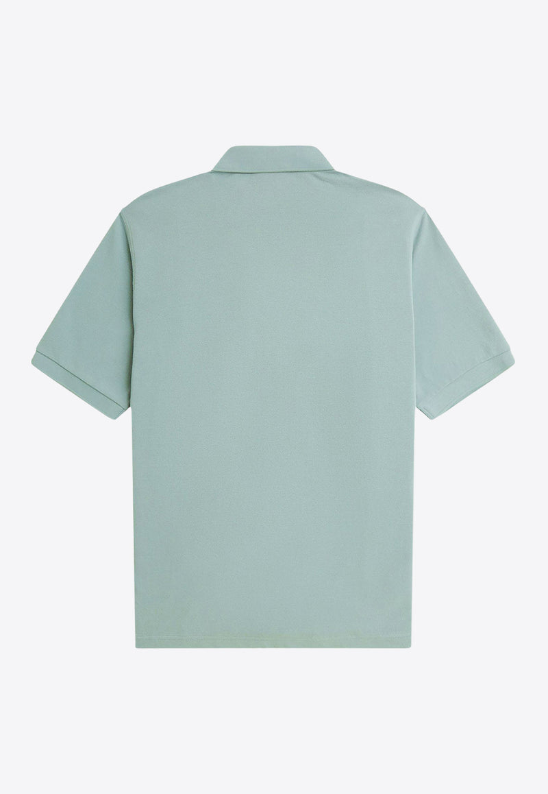 Fred Perry Polo T-shirt with Towel Inserts Light Blue M7807_959_Blu_29848139