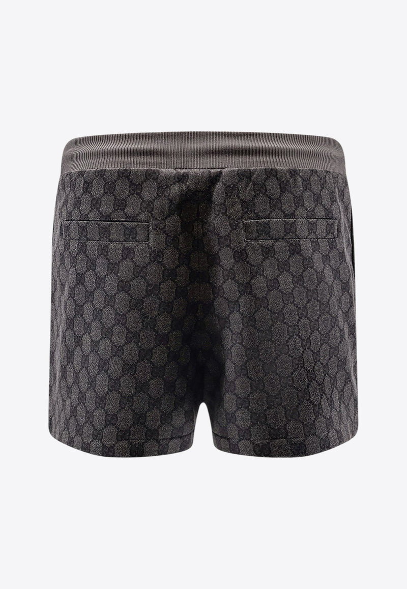 Gucci GG Supreme Technical Shorts Black 837609XJHF01000_Black_29849480