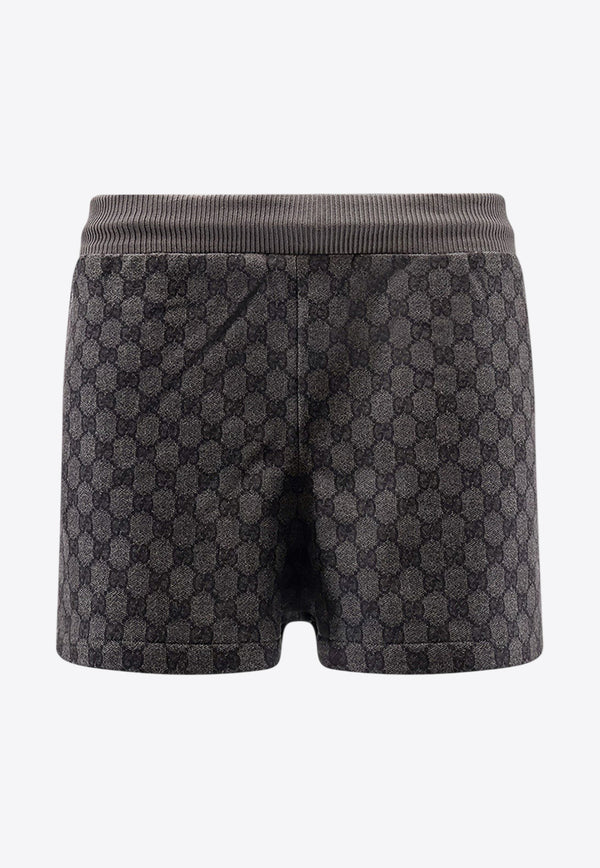 Gucci GG Supreme Technical Shorts Black 837609XJHF01000_Black_29849480