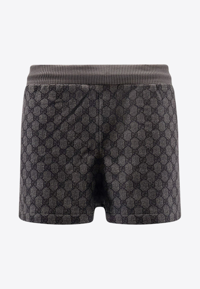 Gucci GG Supreme Technical Shorts Black 837609XJHF01000_Black_29849480