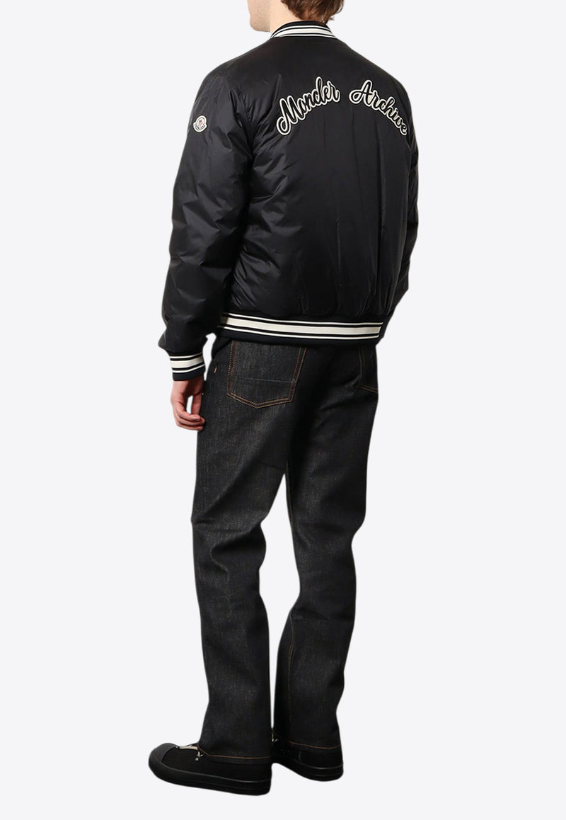 Moncler  Bouchet Reversible Padded Bomber Jacket Black 0911A00040597YF_999_Black_29858154