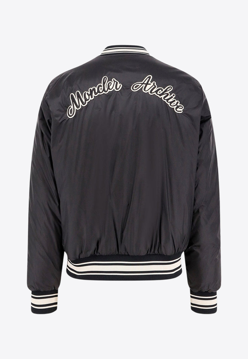 Moncler  Bouchet Reversible Padded Bomber Jacket Black 0911A00040597YF_999_Black_29858154
