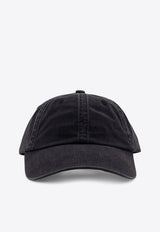 Stone Island Logo-Embroidered Baseball Cap Black K1S159100002S0106_V0029_Black_31123324