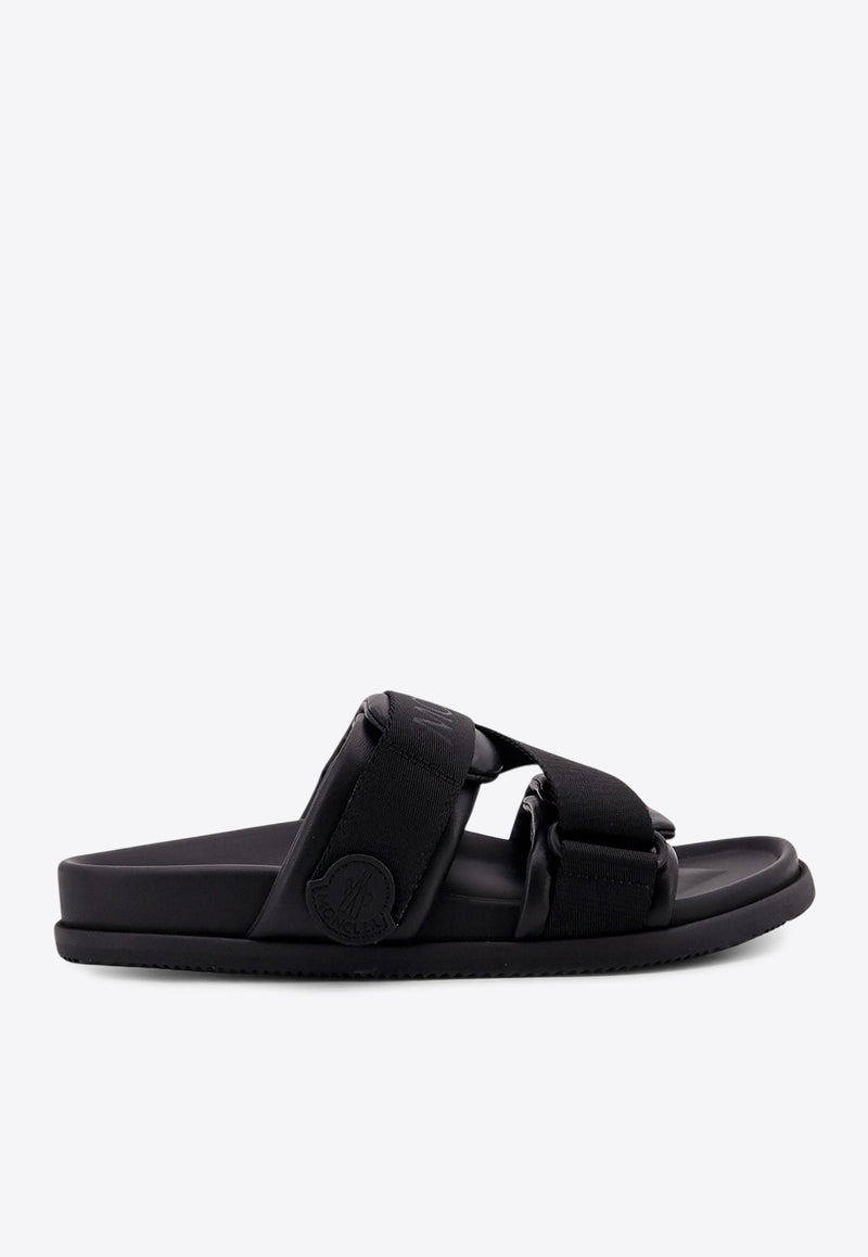 Moncler Mon Summer Logo Slides Black 09B4L00040M5027_999_Black_29857664