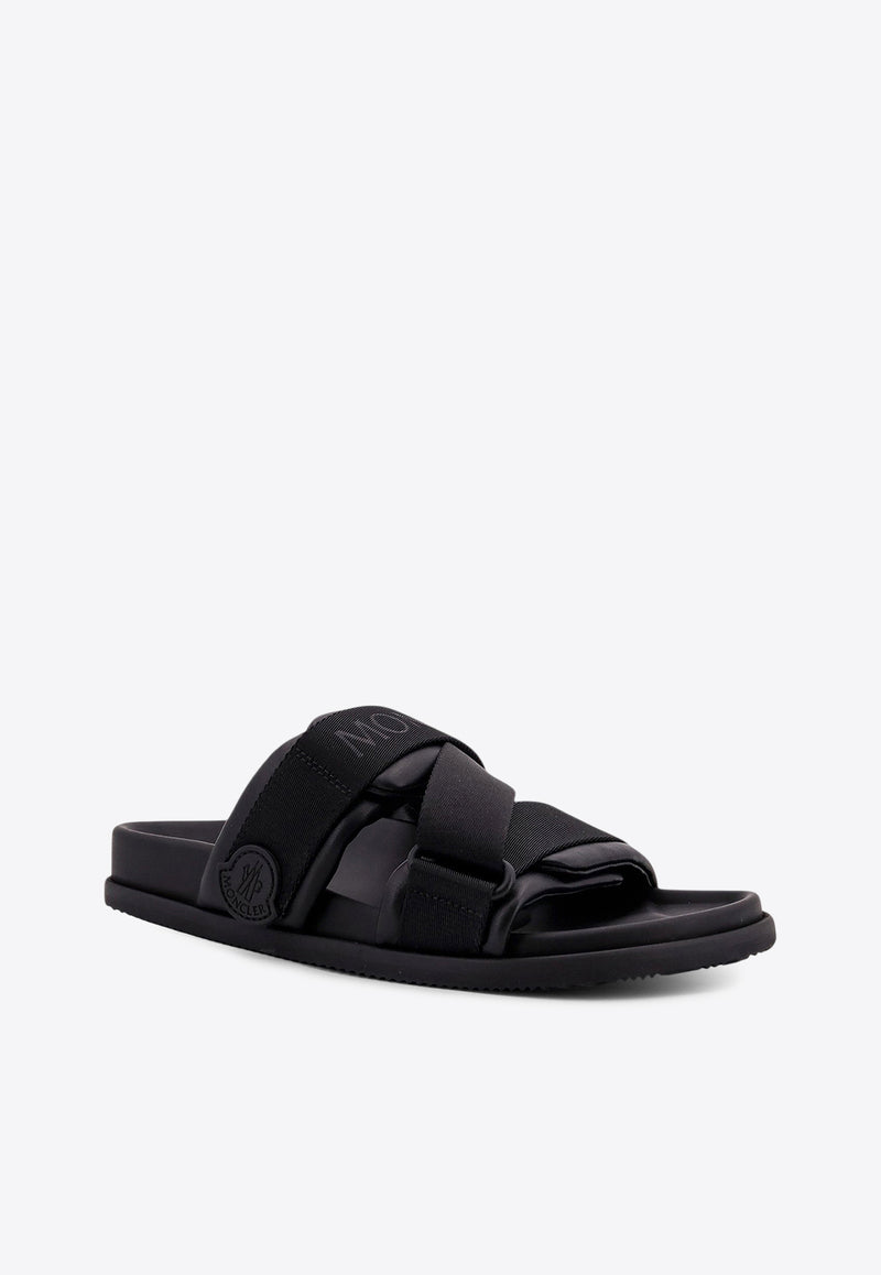 Moncler Mon Summer Logo Slides Black 09B4L00040M5027_999_Black_29857664