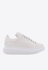 Alexander McQueen Oversized Leather Low-Top Sneakers White 553770WIAIG9007_White_29857258