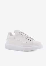 Alexander McQueen Oversized Leather Low-Top Sneakers White 553770WIAIG9007_White_29857258