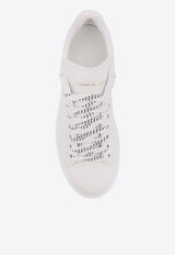 Alexander McQueen Oversized Leather Low-Top Sneakers White 553770WIAIG9007_White_29857258