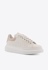 Alexander McQueen Oversize Leather Sneakers White 553770WIAIH9182_White_29856902
