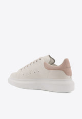 Alexander McQueen Oversize Leather Sneakers White 553770WIAIH9182_White_29856902