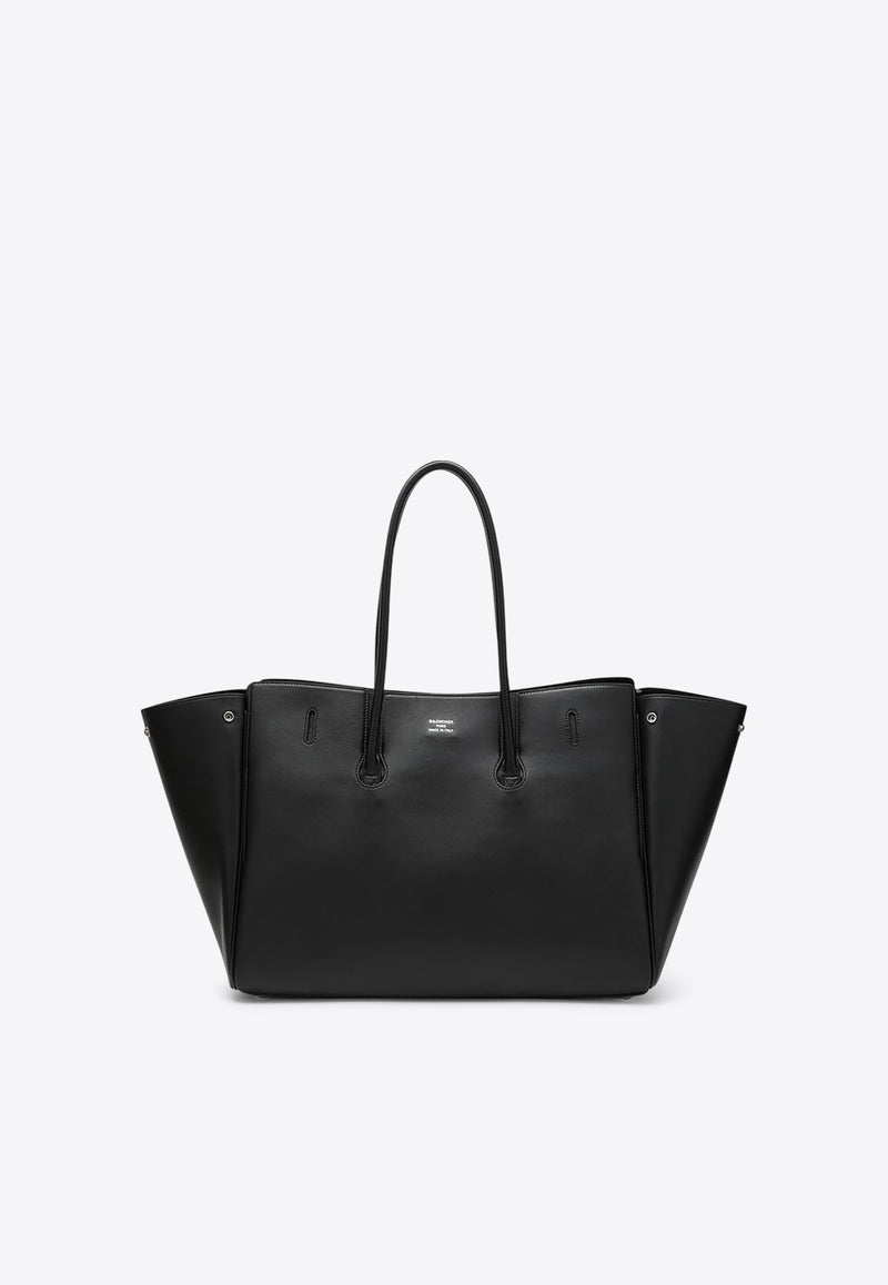 Balenciaga Large Carry All Bel Air Tote Bag Black 8258342ABAW/Q_BALEN-1000